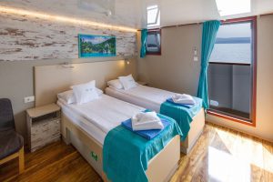 MS My Way Main Deck twin bed cabin