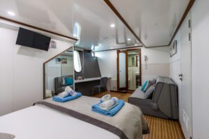 Prestige Main Deck TRIPLE Cabin with sofa bed